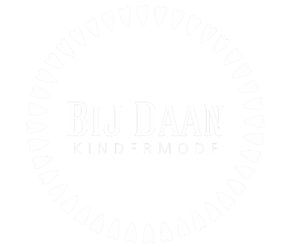 Bij Daan Kindermode logo wit